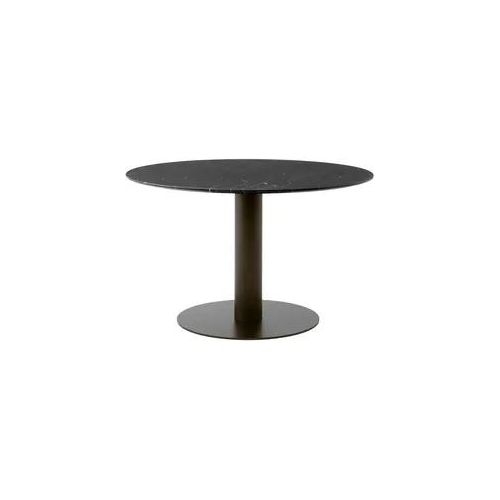&Tradition In Between SK12 Esstisch, Ø 120 cm, bronzed / nero marquina