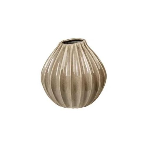Broste Copenhagen Wide Vase M Rainy Day Grey