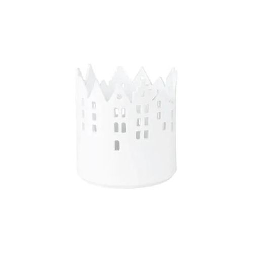 räder Marktplatz Kerzenständer Teelicht weiß