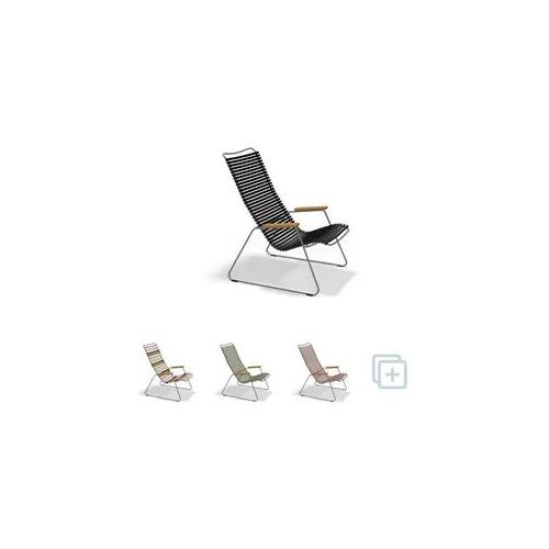 Houe CLICK Lounge Chair mit Bambusarmlehnen
