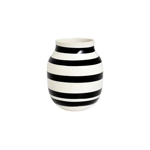 Kähler Omaggio Vase H20 cm Schwarz