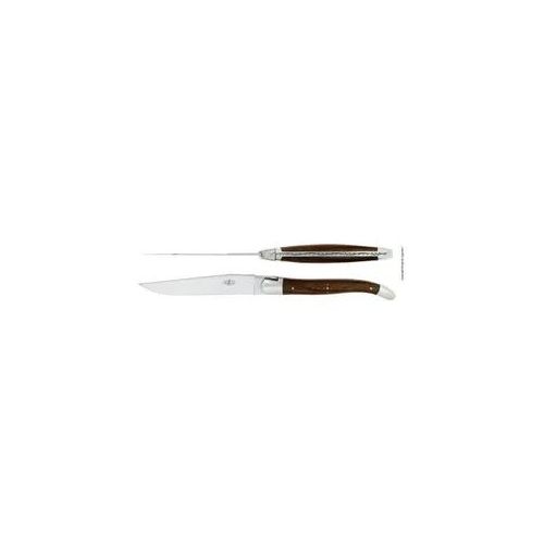 Forge de Laguiole Tafelmesser Walnuss 2er Set