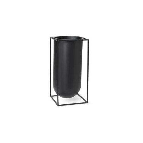 Audo Kubus vase Nolia, black