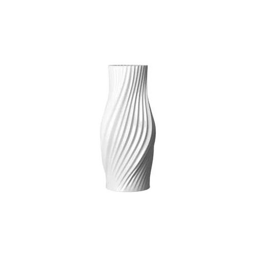 Lyngby Porcelæn Twist Vase Porzellan weiß H 31 cm