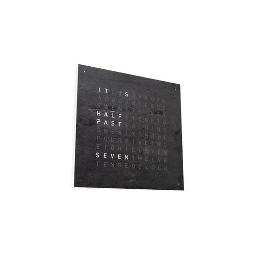 QLOCKTWO Earth 45 Creator ́s Edition Metamorphite White Englisch