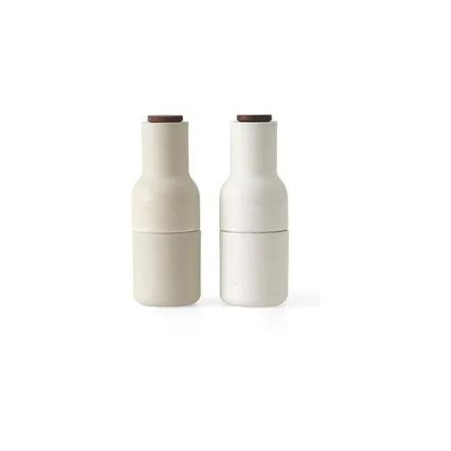 Audo Bottle Grinder, Ceramic, Sand, 2-pack