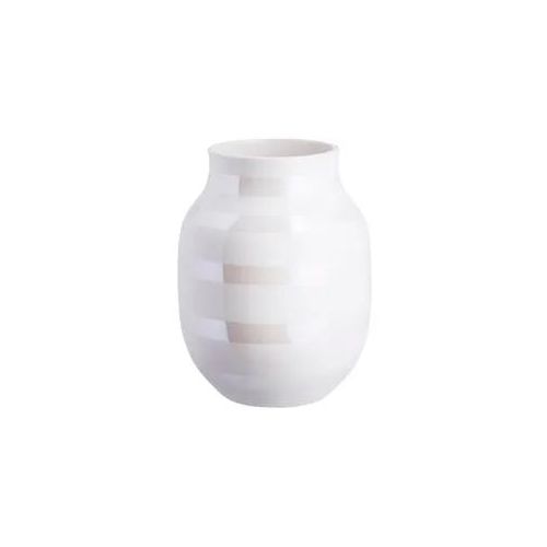Kähler Omaggio Vase H20 cm Perlmutt