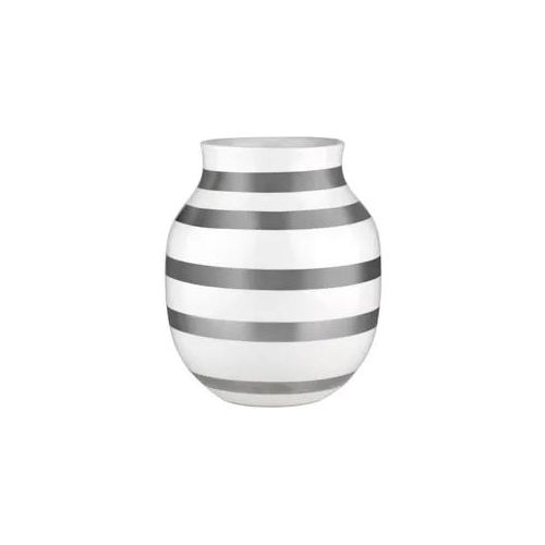 Kähler Omaggio Vase H20 cm Silber