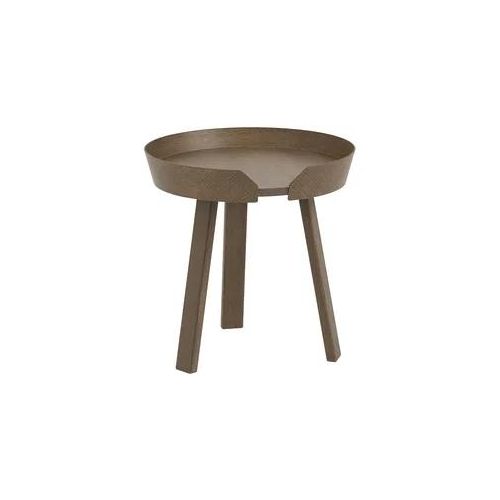 Muuto Around Beistelltisch, dunkelbraun