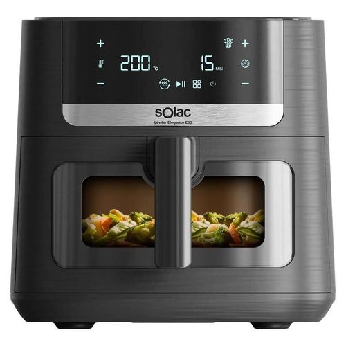 Solac FA1801, Heißluftfritteuse, 8 l, 1,75 kg, 40 °C, 200 °C, 6 Person(en)