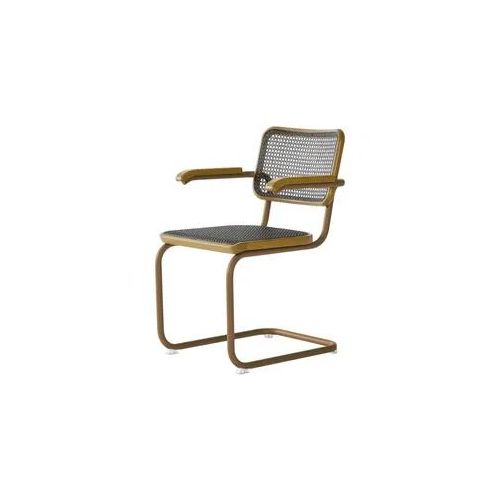 THONET S 64 V Freischwinger Edition Herkner Amber