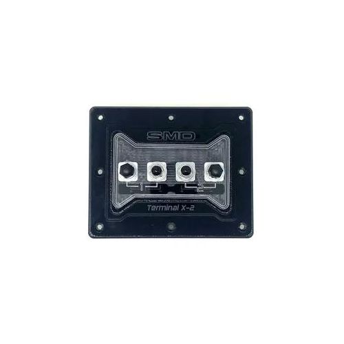 SMD X-2 2 Kanal Speaker Terminal - Schwarz Lautsprecherterminal