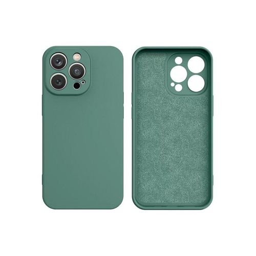 Hurtel Silicone Case for Samsung Galaxy A14 5G / Galaxy A14 Silicone Case Green