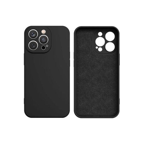 Hurtel Silicone Case for Samsung Galaxy A34 5G Silicone Cover Black