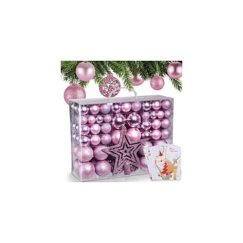 Weihnachtskugeln Pink