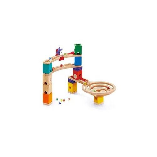Kugelbahn-Bausatz HAPE "Endspurt", bunt, Kugelbahnen, KinderB:54cm H:33cm T:20cm, Holz, B:54cm H:33cm T:20cm