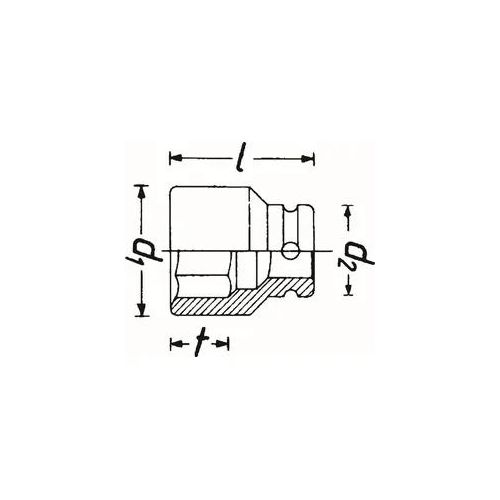 HAZET Kraft-Stecknuss 880s8 für VW