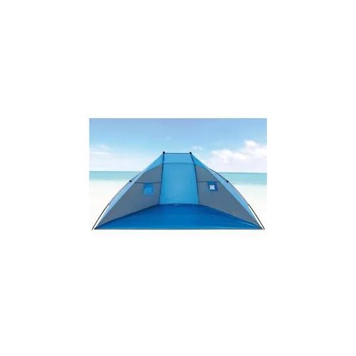 Strandmuschel EXPLORER "Strandmuschel", blau, Zelte, B/H/L: 120cm x 120cm x 270cm, B:120cm H:120cm L:270cm