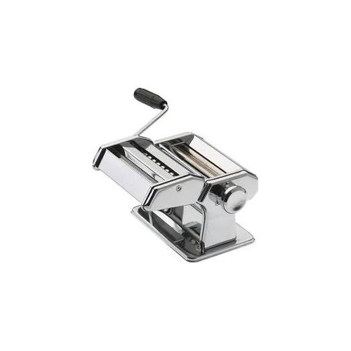 Nudelmaschine GEFU "Pasta Perfetta", silber (silberfarben), B:20cm H:15cm T:37,5cm, Nudelmaschinen, Nudelmaschine