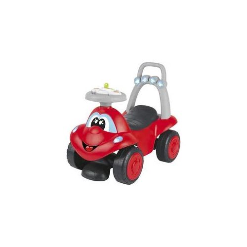 Lauflernhilfe CHICCO "2in1 Lauflernhilfe und Rutscher Billy", rot, Lauflernhilfen, KinderB:57cm H:28,5cm T:32,8cm, Kunststoff, teilweise aus recyceltem Material; Made in Europe, B:57cm H:28,5cm T:32,8cm