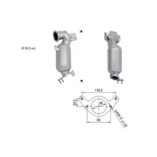 VEGAZ Katalysator ok363 für Opel