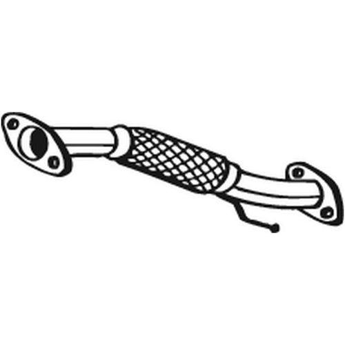 BOSAL Abgasrohr 700201 für KIA
