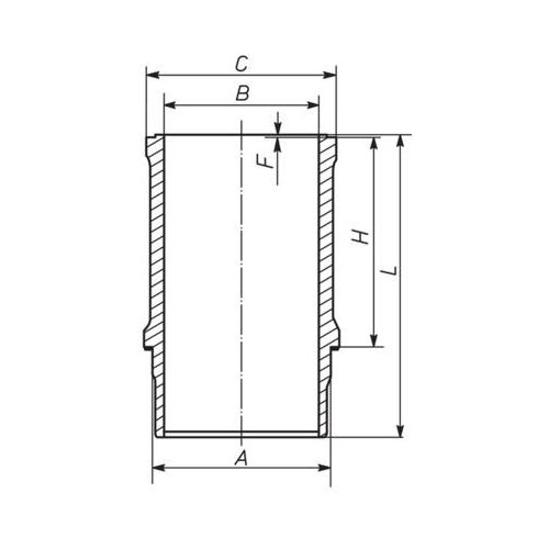 MAHLE Zylinderlaufbuchse 021wn0801