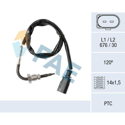 FAE Sensor, Abgastemperatur 68019 für VW