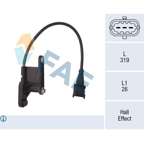 FAE Sensor, Nockenwellenposition 79121 für Opel GM