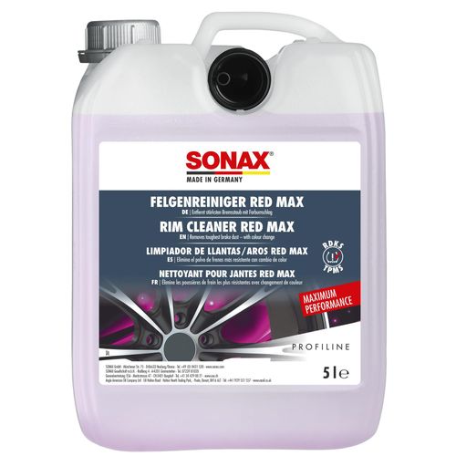 SONAX Felgenreiniger FelgenReiniger Red Max [5 l] 02315050 5l