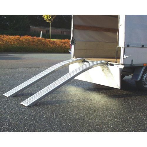 HPAUTO Auffahrrampen Rampen-Alu 150cm gebogen Set 11275