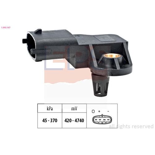 EPS Luftdrucksensor, Höhenanpassung 1993167 für RENAULT Suzuki