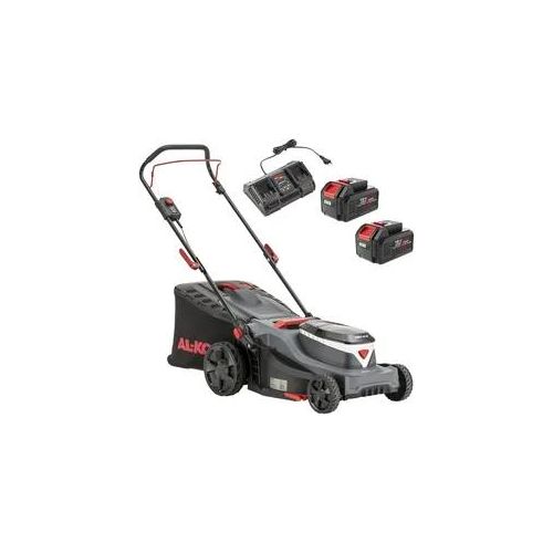 Akkurasenmäher AL-KO "43.6 Li COMFORT SET", grau, B:50,5cm H:38,4cm T:81,5cm, Rasenmäher