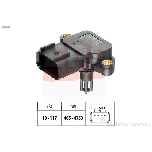 EPS Luftdrucksensor, Höhenanpassung 1993077 für Ford