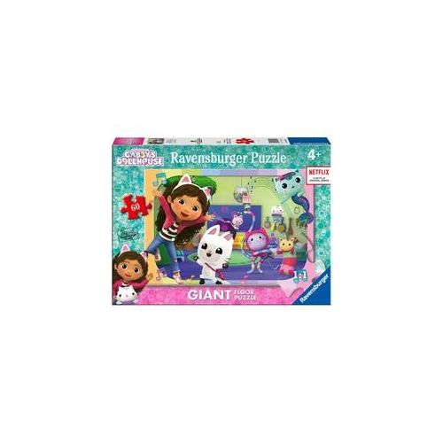 Puzzle RAVENSBURGER "Gabbys Tanzparty", bunt, Puzzles, KinderB:36cm H:26cm, Pappe, Motiv, Made in Europe, B:36cm H:26cm