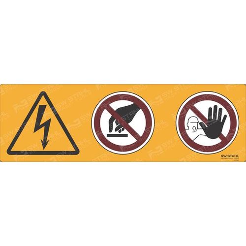 SWSTAHL Warnschild 07332l