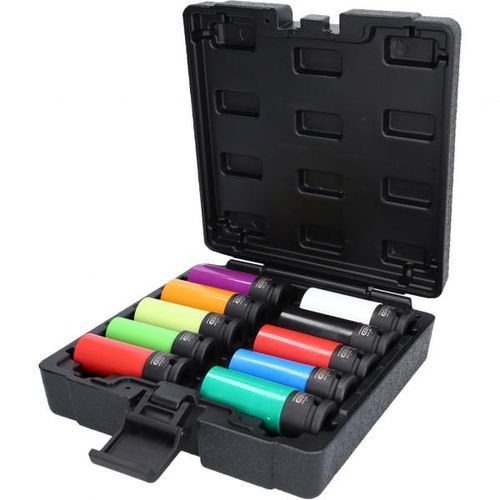 KS TOOLS Kraft-Stecknuss-Satz 1/2 Spezial-Alu-Felgen Kraft-Stecknuss-Satz, 10-tlg 5150890