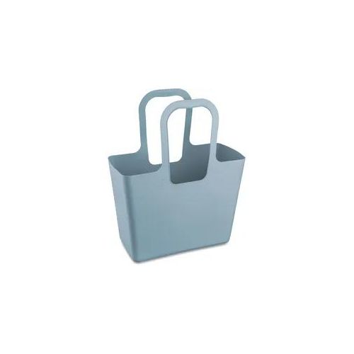 Einkaufsshopper KOZIOL "TASCHE XL", blau, B:44cm H:54cm T:21,5cm, Kunststoff, Einkaufskörbe, Einkaufsshopper, Kunststoff