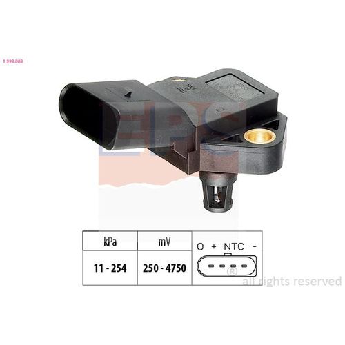 EPS Luftdrucksensor, Höhenanpassung 1993083 für Ford VW