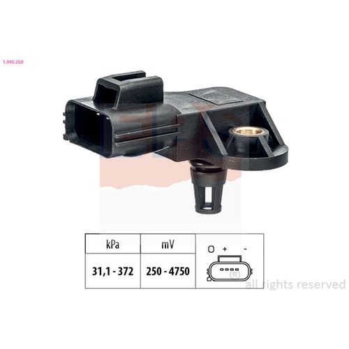 EPS Luftdrucksensor, Höhenanpassung 1993250 für Volvo
