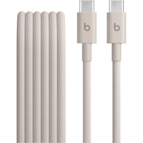 APPLE USB-Kabel "USB-C auf USB-C Gewebtes Kabel", beige (surge stone), 150cmcm, 60 kW, Kabel