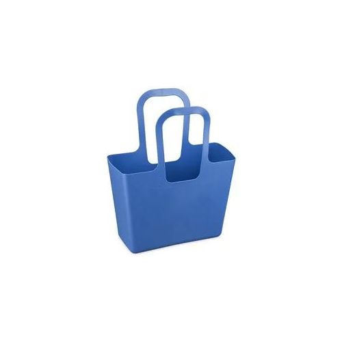 Einkaufsshopper KOZIOL "TASCHE XL", strong blau, B:44cm H:54cm T:21,5cm, Kunststoff, Einkaufskörbe, Einkaufsshopper, Kunststoff