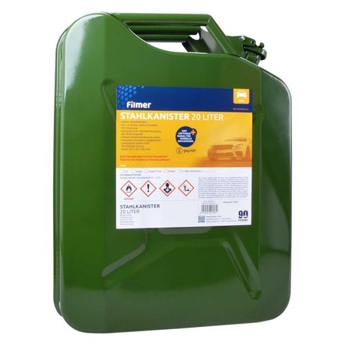 FILMER Reservekanister Stahlkanister 20 Liter 38154