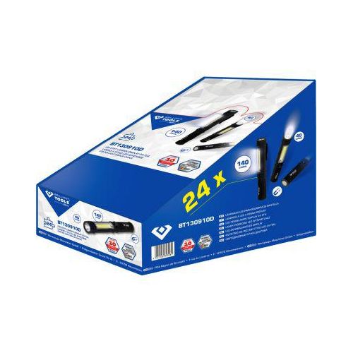 BRILLIANT TOOLS Thekendisplay LED Stift Lampen Display 24 tlg. bt130910d