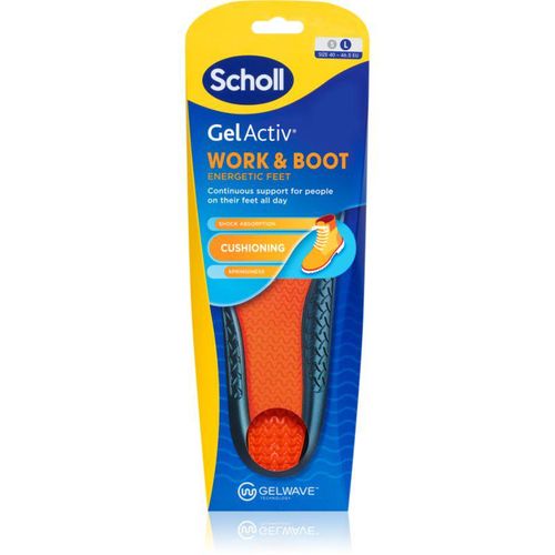 Scholl GelActiv Work semelles chaussures type Large EU 40-46.5 1 paire