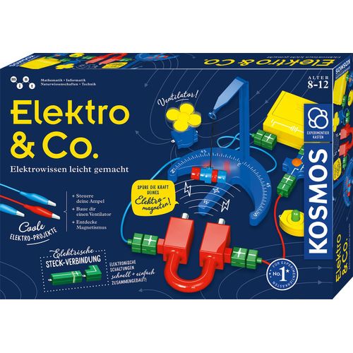 Experimentierkasten KOSMOS "Elektro & Co.", bunt, Experimentierkästen, Kinder