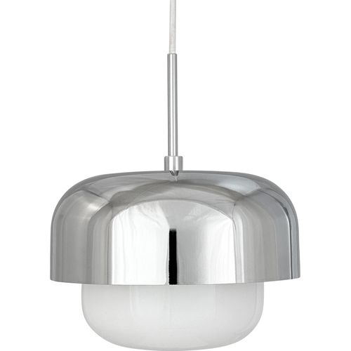 Pendelleuchte LED, Hängelampe, Deckenlampe Pendel, Pendellampe Esstisch, Pendelleuchte für Wohnzimmer, Skandinavische Design, Haipot chrom
