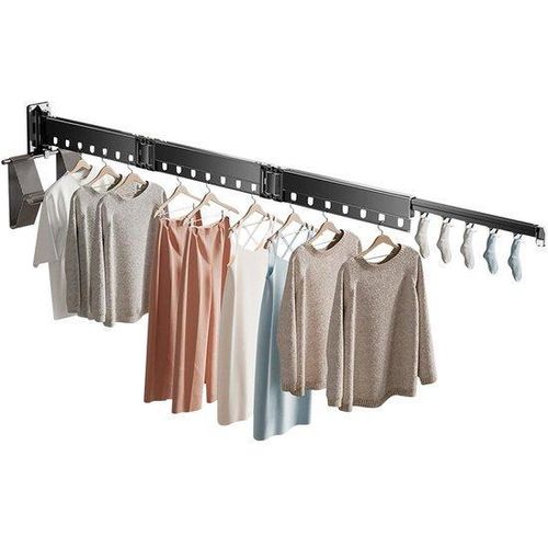 Klappbarer Aluminiumtrockner, drehbar, für Balkon oder Bad