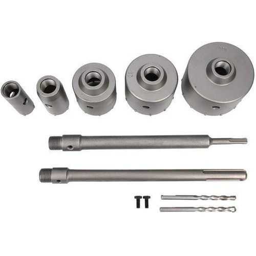 Stahl-9-Teile-Set mit Handkoffer, Kohlenstoffstahl