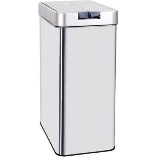 Famanu Automatische Mülltonne 60L - Hygienischer Sensorsensor mit Edelstahl-Oberfläche
